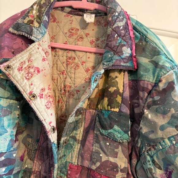 Magnolia Pearl Patchwork Puff Jacket #1068   RARE - NWOT - Picture 8 of 16